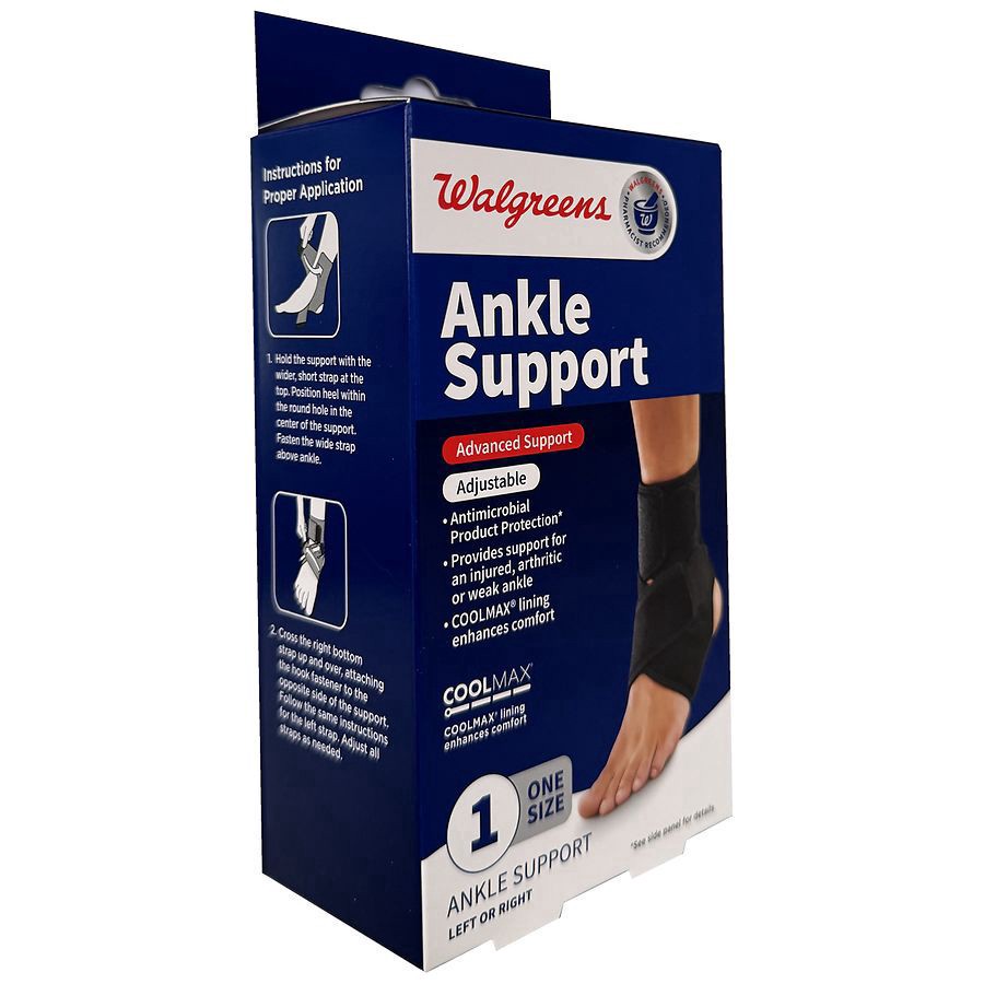 slide 3 of 5, Walgreens Ankle Support, 1 ct