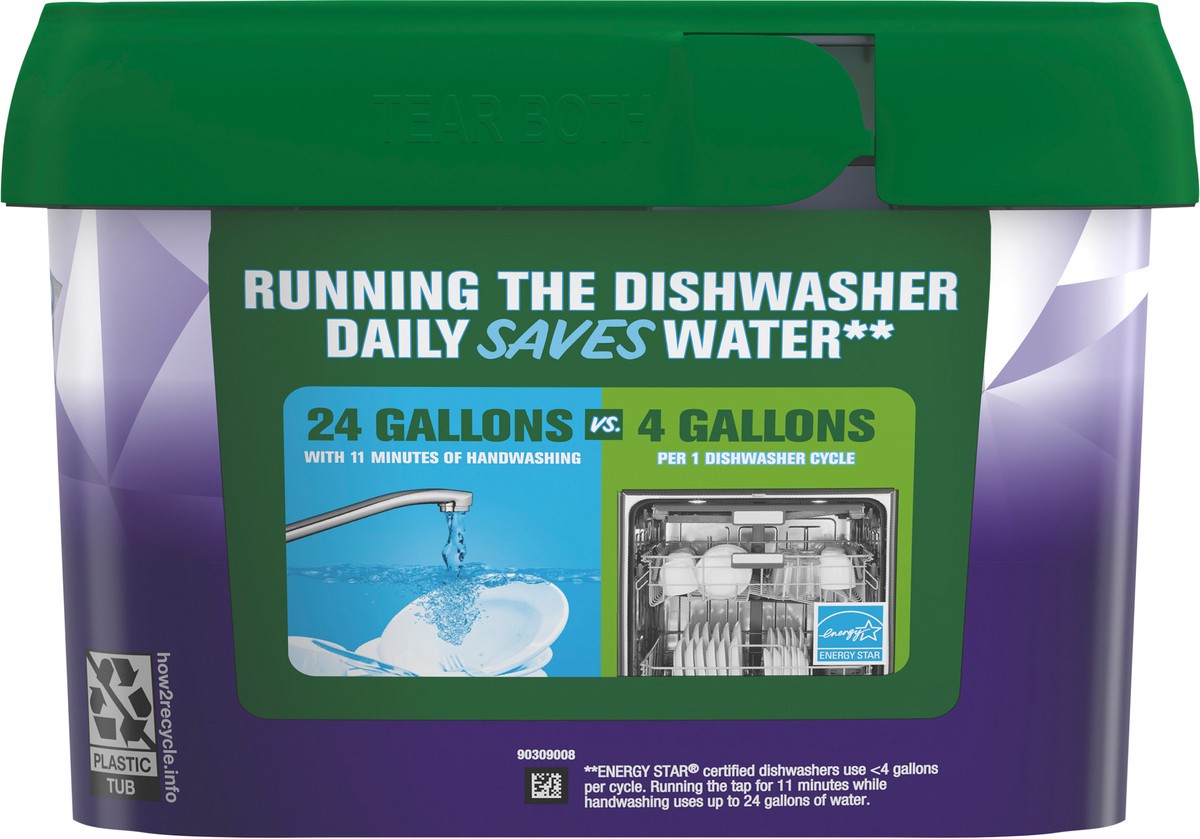 slide 2 of 3, Cascade Platinum Plus ActionPacs Dishwasher Detergent Pods, Fresh, 38 Count, 38 ct