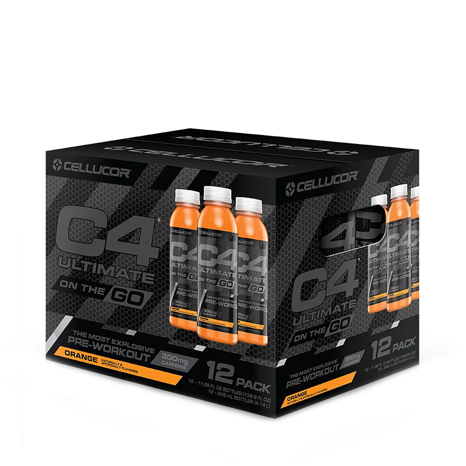 slide 1 of 1, Cellucor C4 Ultimate On The Go - Orange, 12 ct