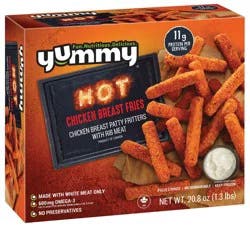 Yummy Hot Chicken Breast Fries, 20.8 oz