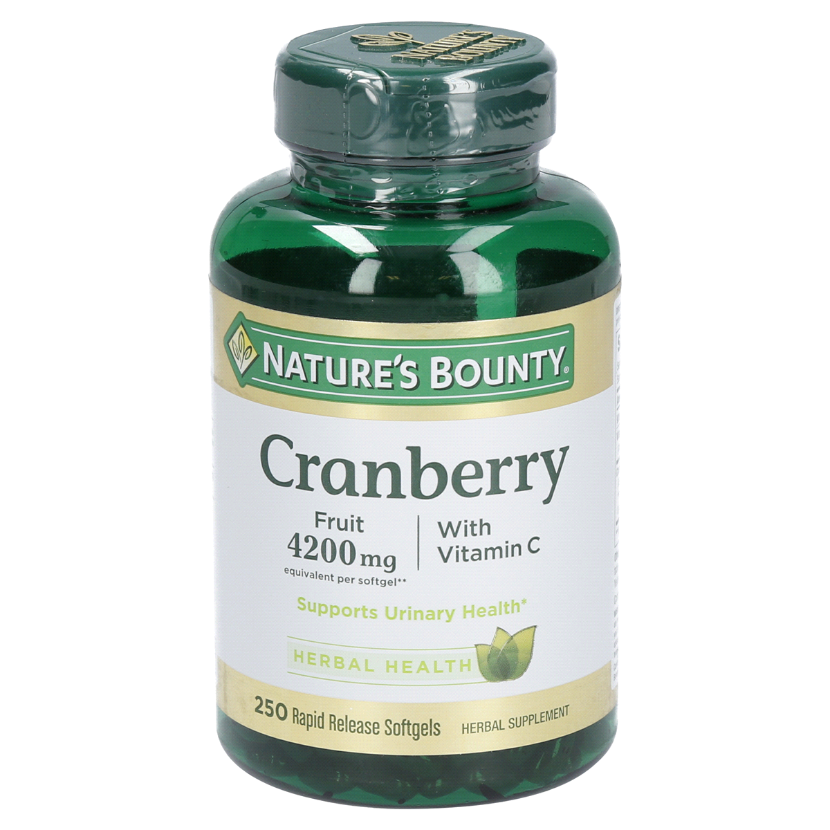 slide 1 of 13, Nature's Bounty Cranberry with Vitamin C Softgels Value Size, 120 ct