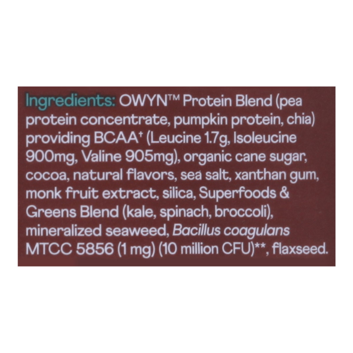 slide 2 of 11, Owyn Dark Chocolate Ultimate Wellness Plant Protein Powder, 1.2 lb