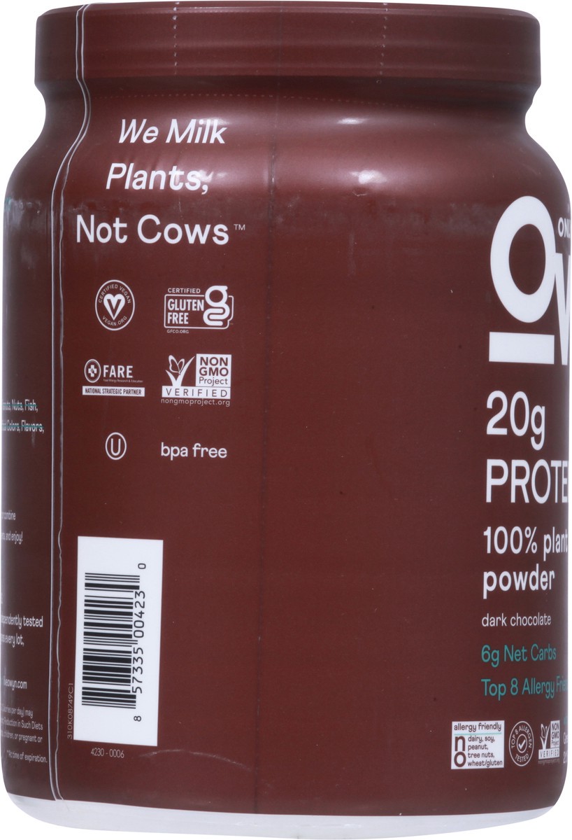 slide 10 of 11, Owyn Dark Chocolate Ultimate Wellness Plant Protein Powder, 1.2 lb