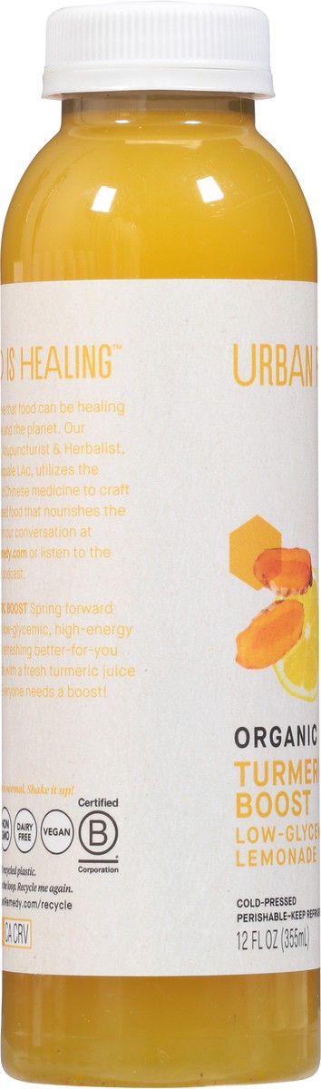 slide 9 of 11, Urban Remedy Organic Turmeric Boost Lemonade- 12 oz, 12 oz