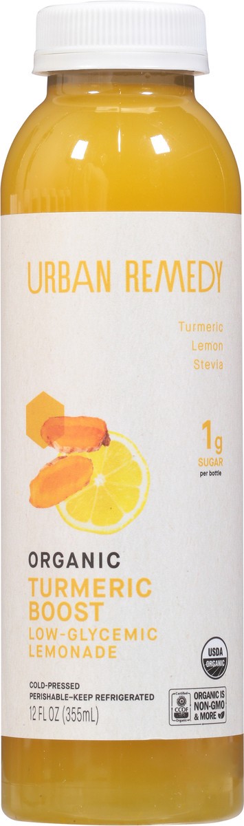 slide 6 of 11, Urban Remedy Organic Turmeric Boost Lemonade- 12 oz, 12 oz