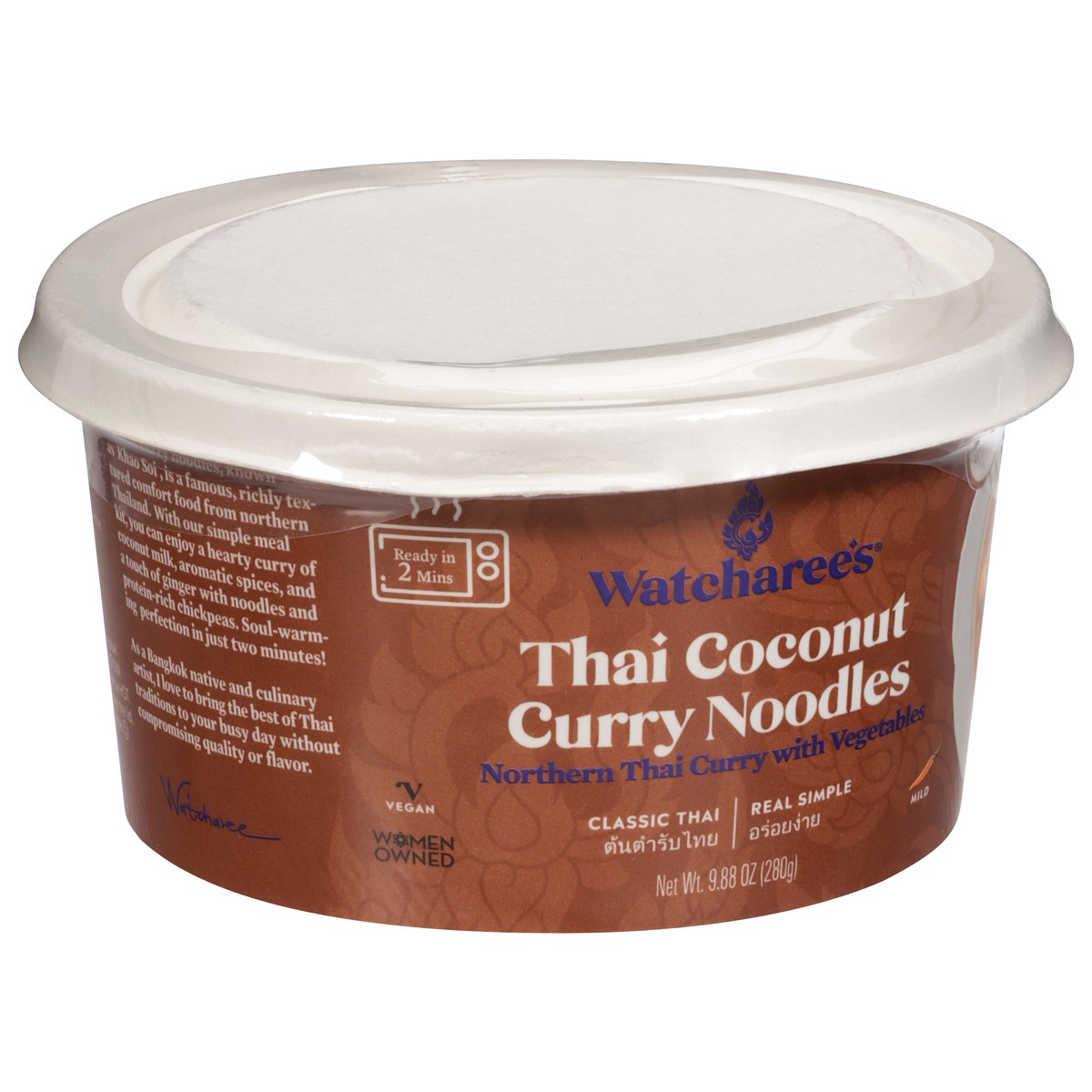 slide 10 of 13, Watcharee's Thai Mild Coconut Curry Noodles 9.88 oz, 9.88 oz