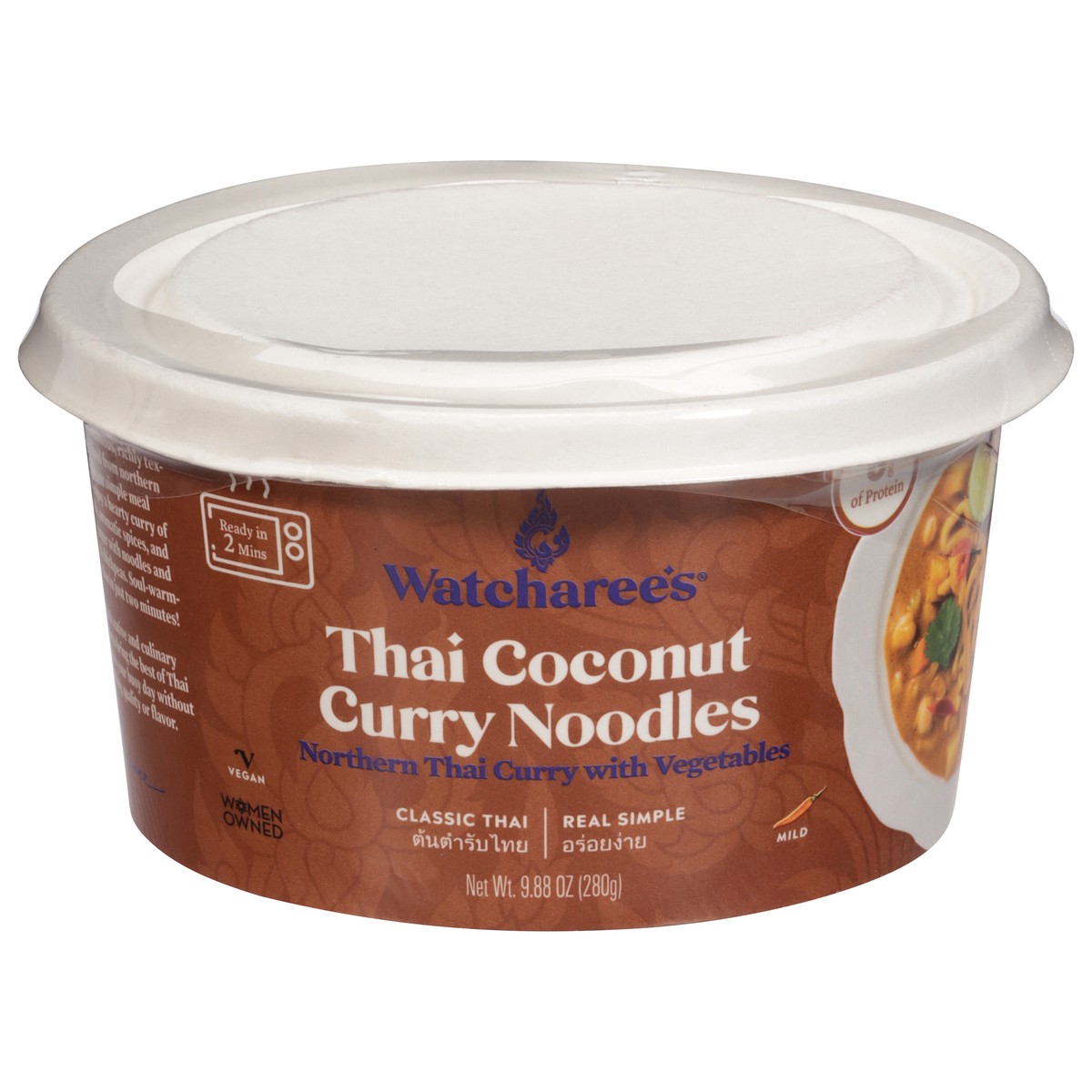 slide 8 of 13, Watcharee's Thai Mild Coconut Curry Noodles 9.88 oz, 9.88 oz