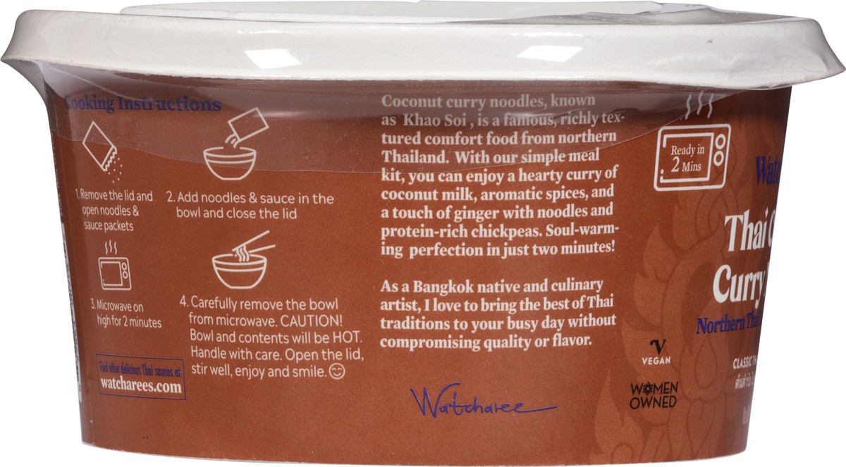 slide 7 of 13, Watcharee's Thai Mild Coconut Curry Noodles 9.88 oz, 9.88 oz