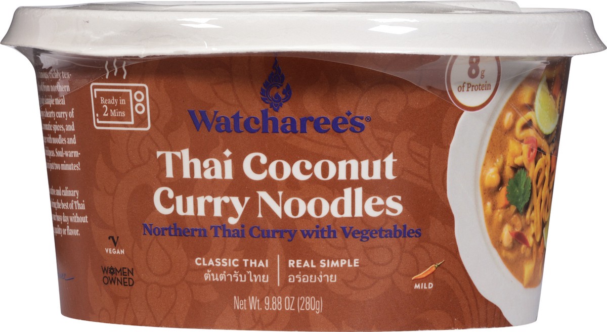 slide 2 of 13, Watcharee's Thai Mild Coconut Curry Noodles 9.88 oz, 9.88 oz