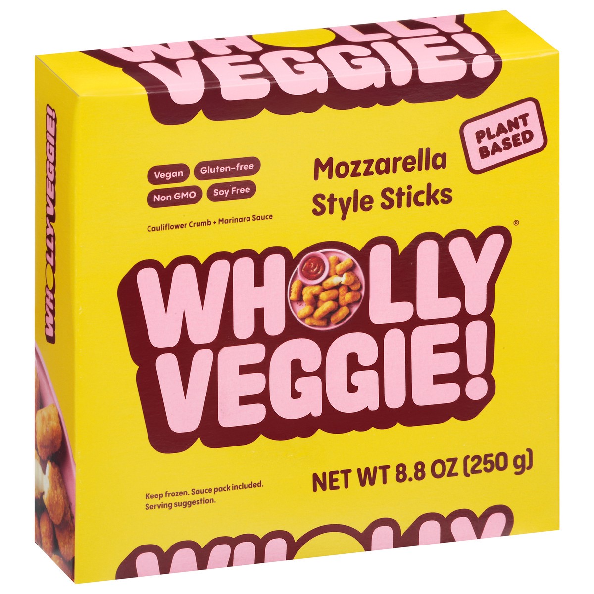 slide 1 of 14, Wholly Veggie! Mozzarella Style Sticks 8.8 oz, 8.8 oz