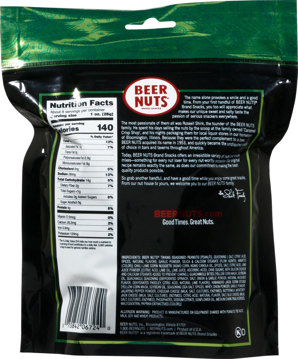 slide 2 of 12, BEER NUTS Cantina Mix, Twang, 8 oz