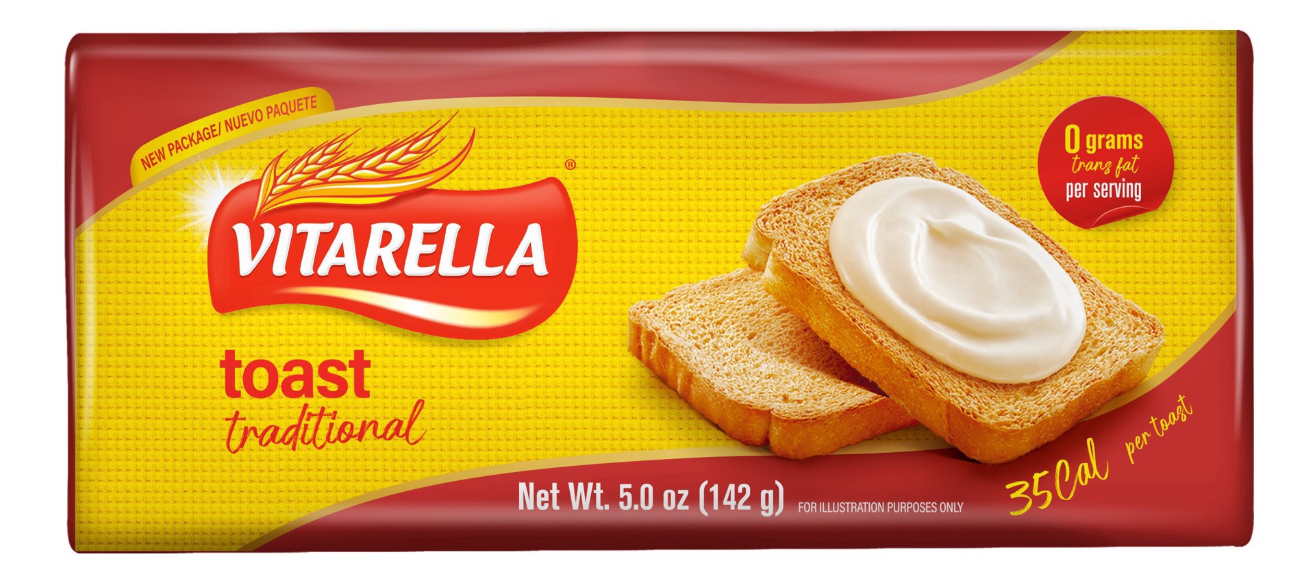 slide 1 of 1, Vitarella, Toast Traditional, 5Oz, 5 oz