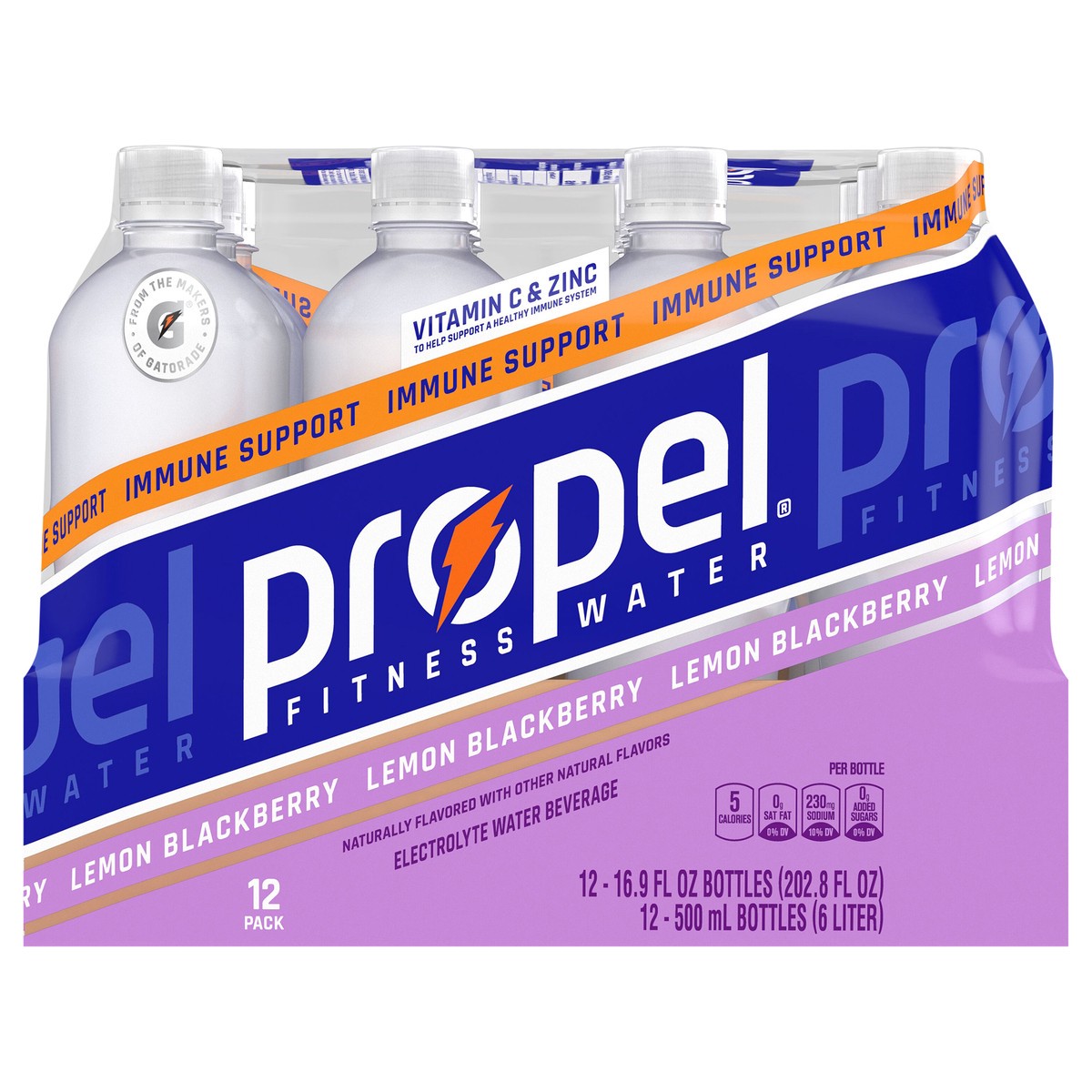 slide 1 of 3, PROPEL Flavored Water - 16.9 fl oz, 16.9 fl oz