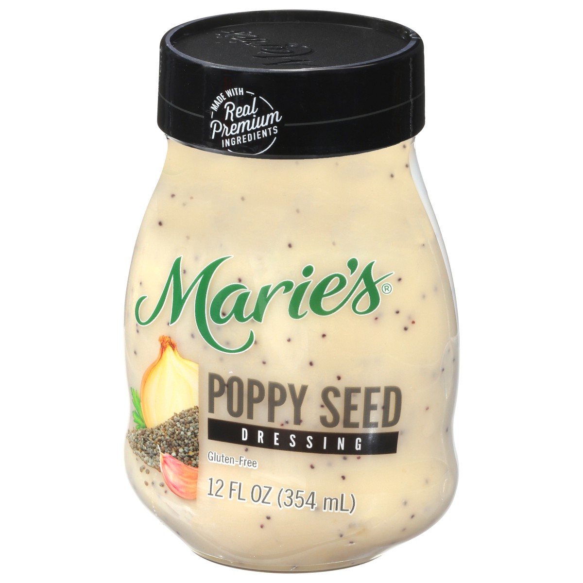 slide 3 of 9, Marie's Poppy Seed Dressing 12 fl oz, 