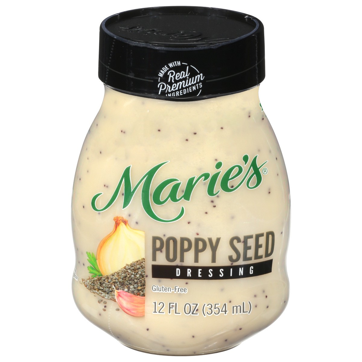 slide 1 of 9, Marie's Poppy Seed Dressing 12 fl oz, 