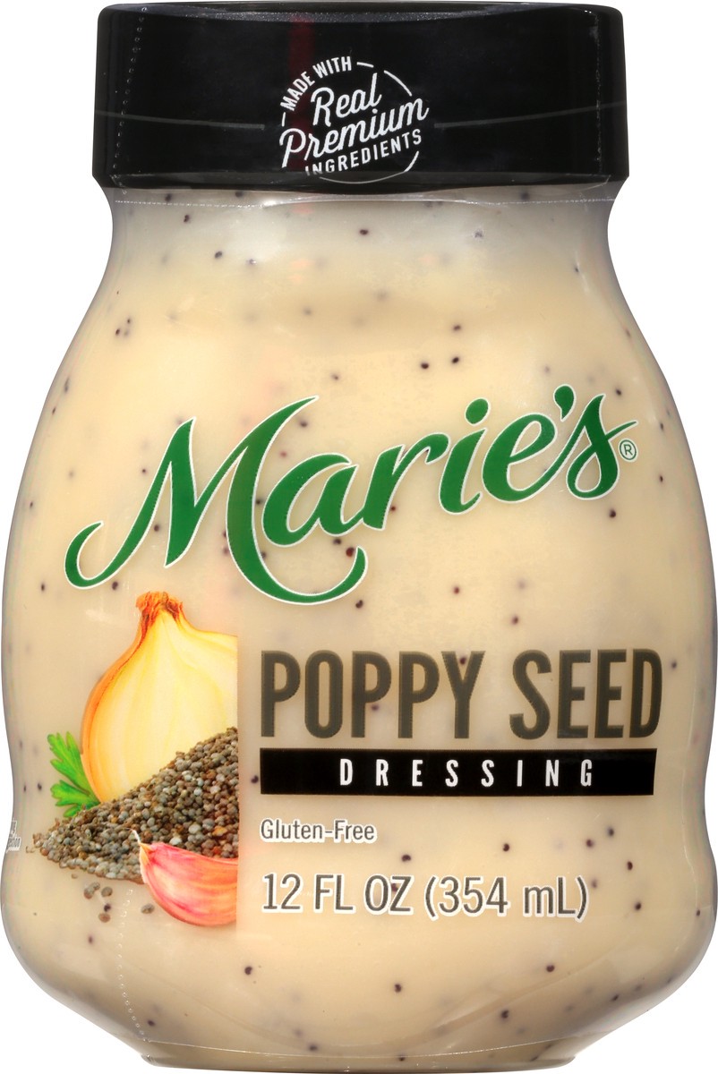 slide 6 of 9, Marie's Poppy Seed Dressing 12 fl oz, 