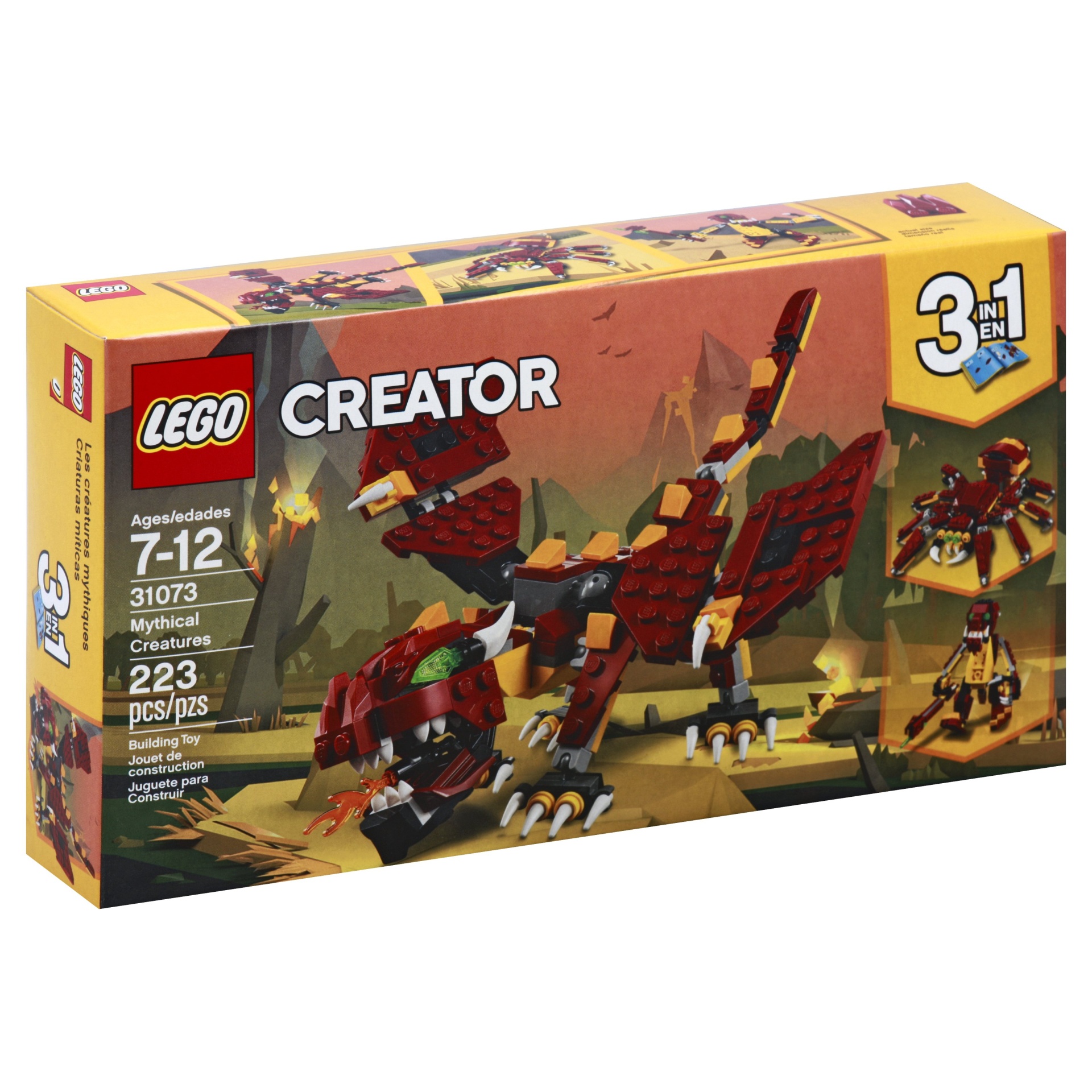 slide 1 of 1, LEGO Creator Mythical Creatures 31073, 1 ct