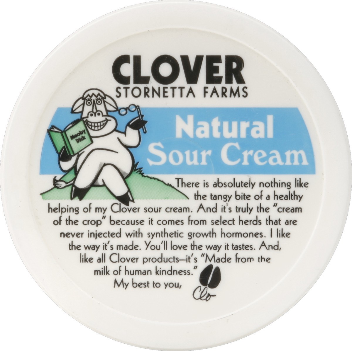 slide 2 of 3, Clover Sour Cream 1 lb, 1 lb