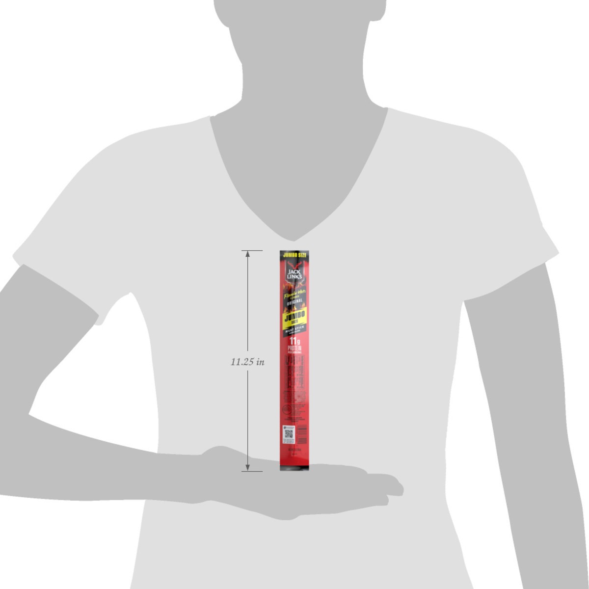 slide 4 of 10, Jack Link's Original Meat Stick Flamin' Hot Flavored 2 Oz, 2 oz