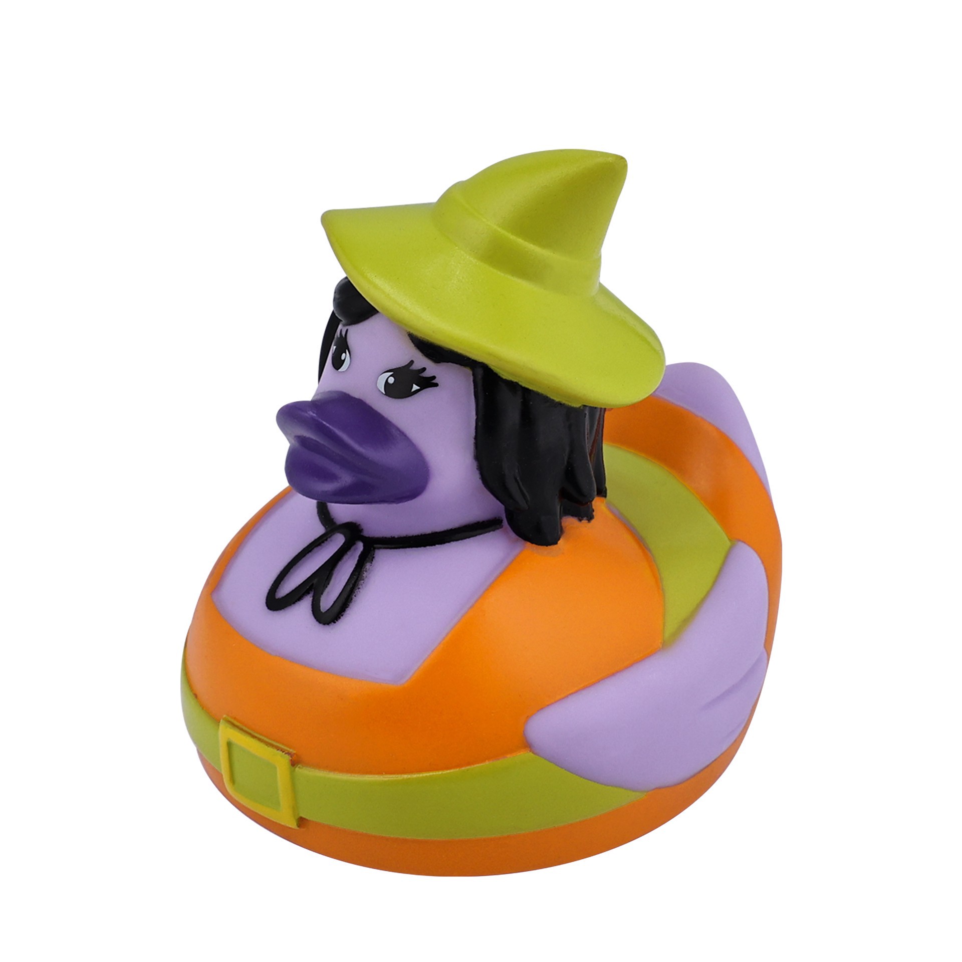 slide 2 of 3, 4" Witch Rubber Duck By Creatology, 6 in x 3 in x 4 in