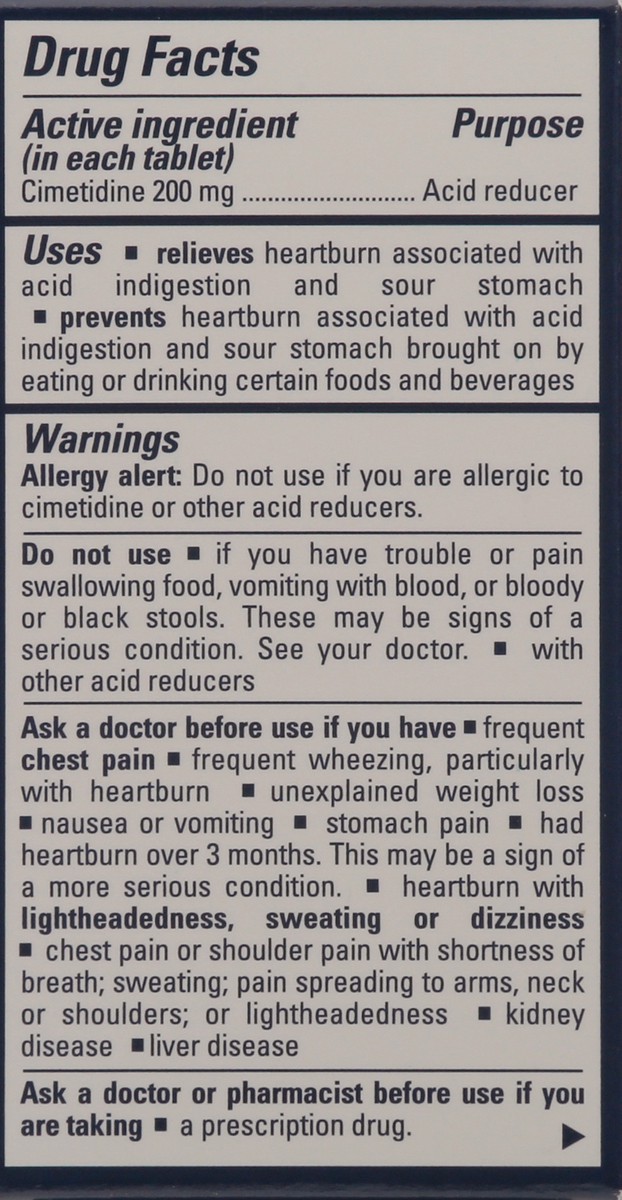 slide 2 of 13, Tagamet HB 200 Value Size Acid Reducer 70 Tablets, 70 ct