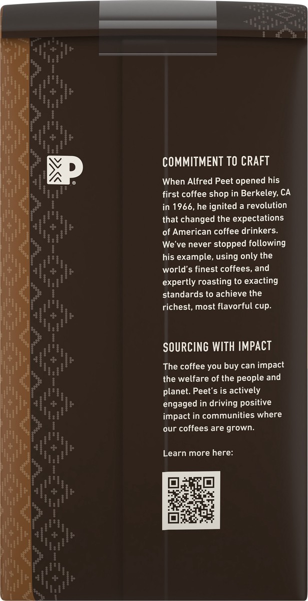 slide 3 of 9, Peet's Coffee, Single Origin Sumatra Dark Roast Ground Coffee - 10.5oz Bag, 10.50 oz
