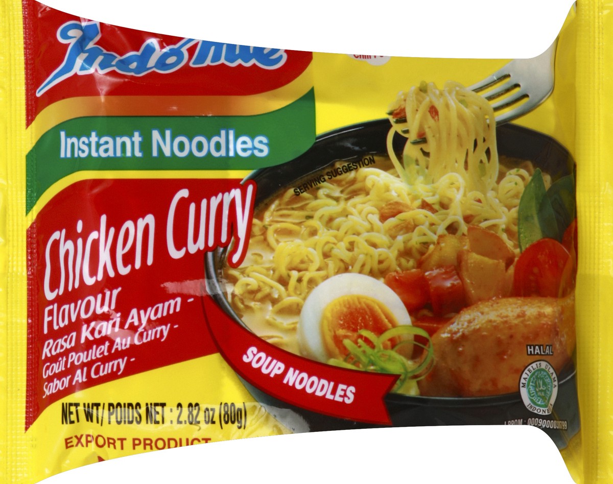 slide 4 of 6, Indomie Chicken Curry Noodles, 2.82 oz