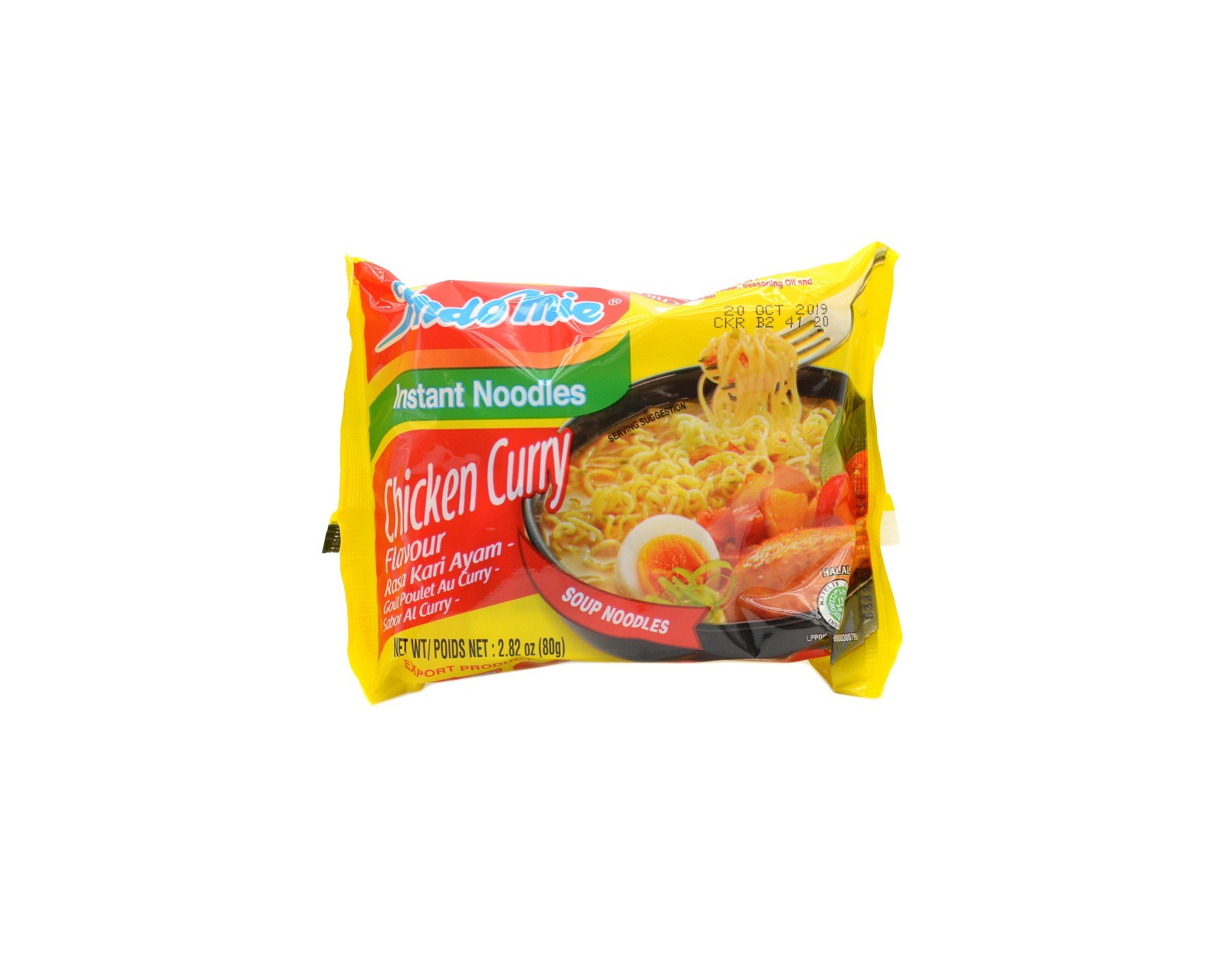 slide 1 of 6, Indomie Chicken Curry Noodles, 2.82 oz