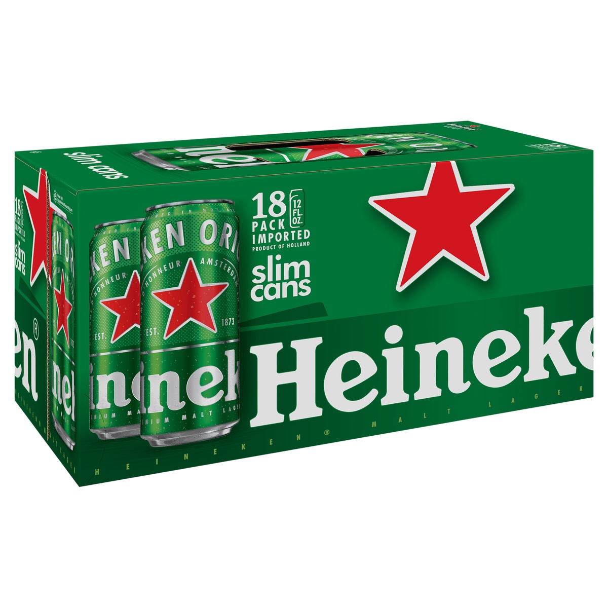 slide 2 of 7, Heineken Original Lager Beer, 12 oz