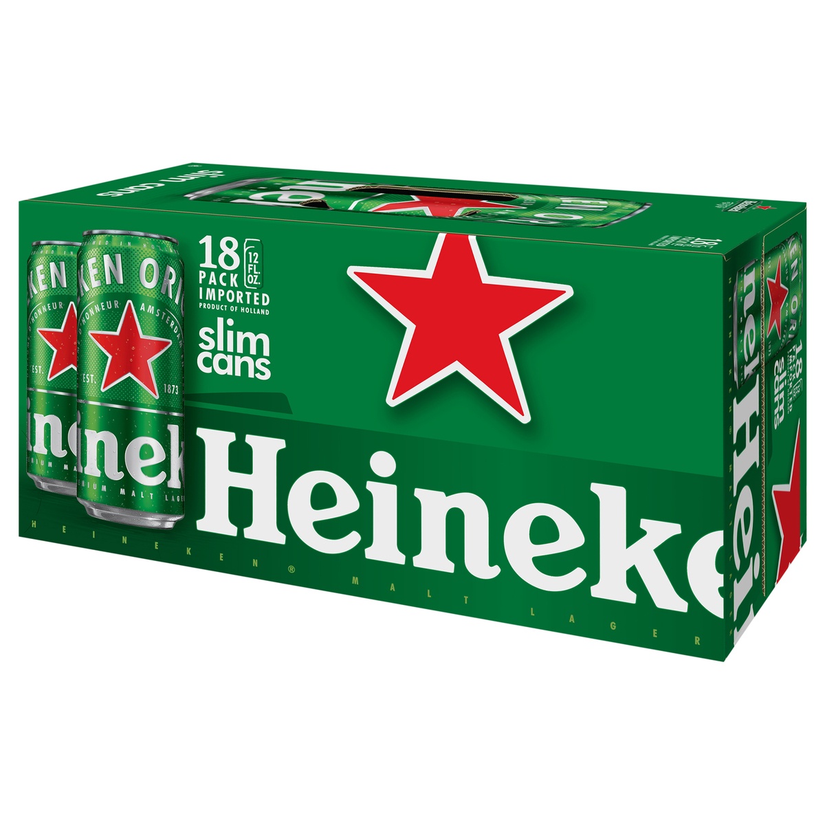slide 3 of 7, Heineken Original Lager Beer, 12 oz