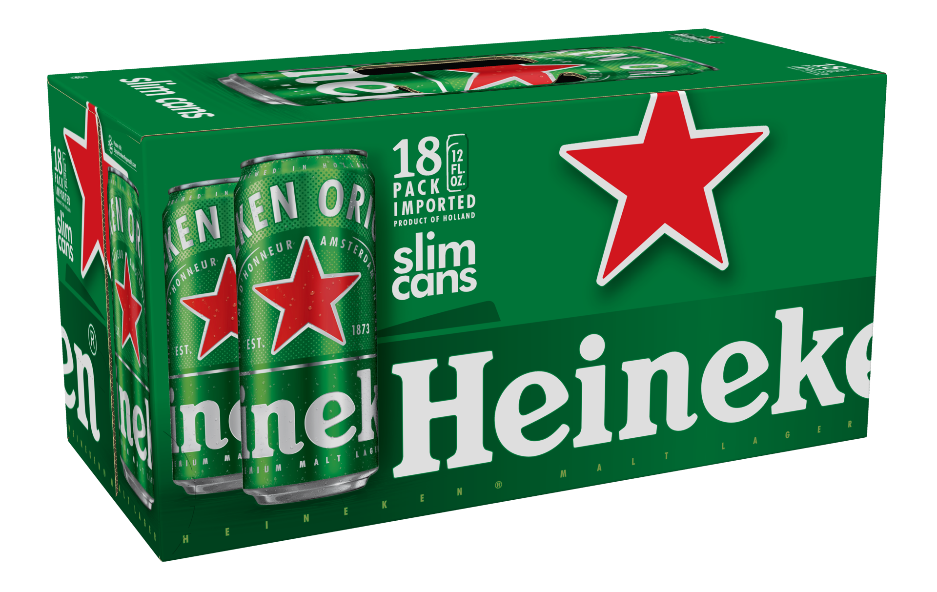 slide 1 of 6, Heineken LaGer Beer , 12 oz