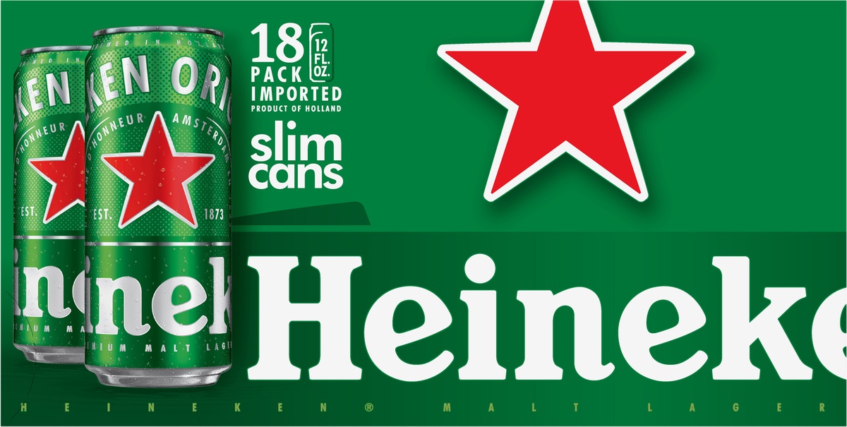 slide 6 of 7, Heineken Original Lager Beer, 12 oz
