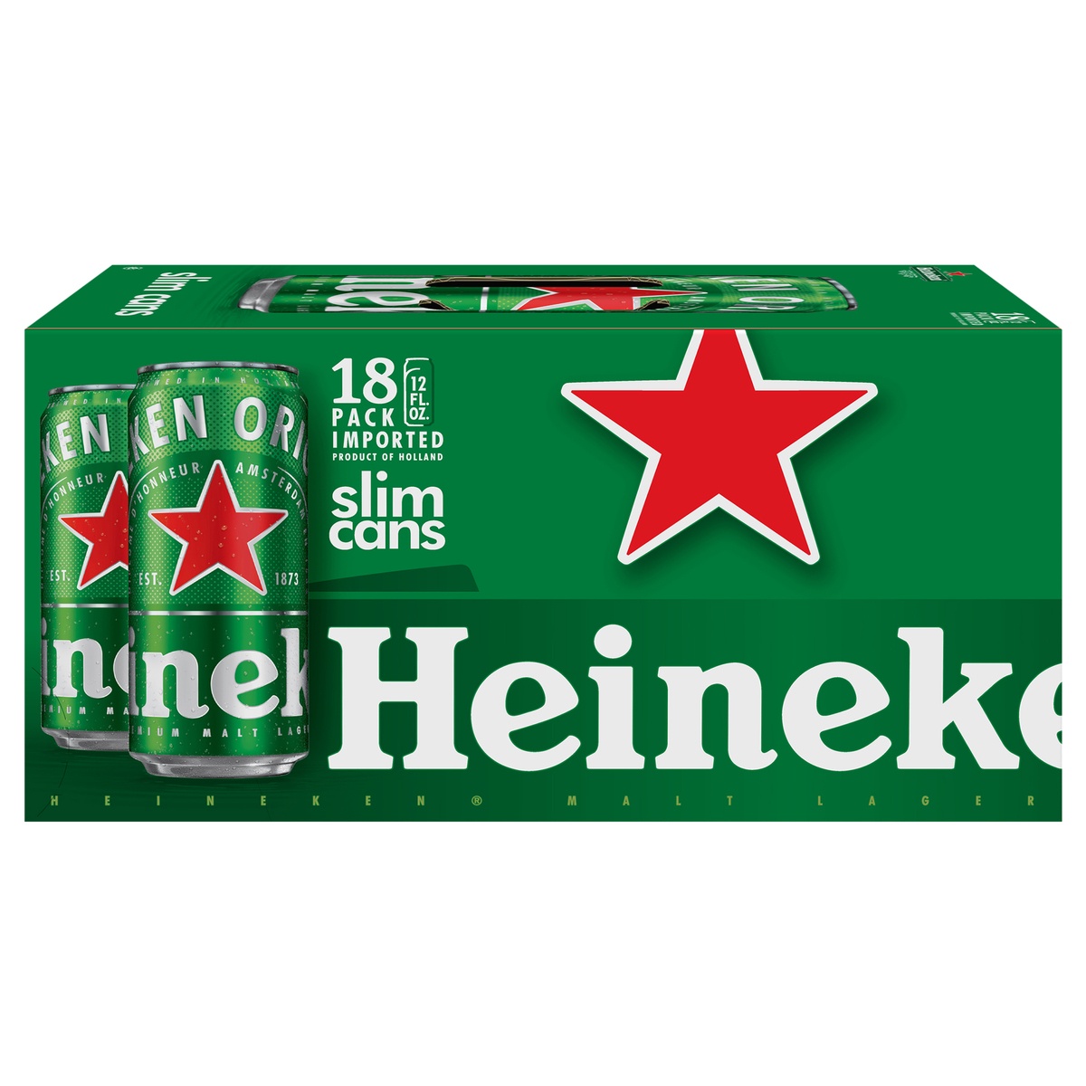 slide 7 of 7, Heineken Original Lager Beer, 12 oz