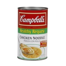 slide 1 of 1, Healthy Request Chicken Noodle Soup, 50 oz