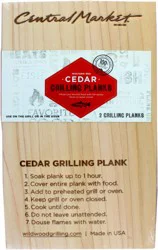 Wildwood Grilling Cedar Grilling Plank 5X8