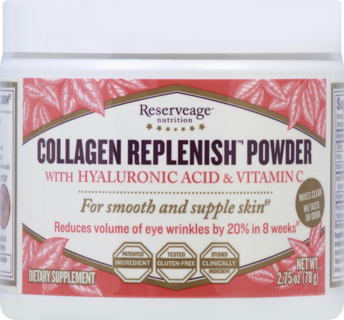 slide 3 of 7, Reserveage Organics Collagen Replenish, 2.75 oz