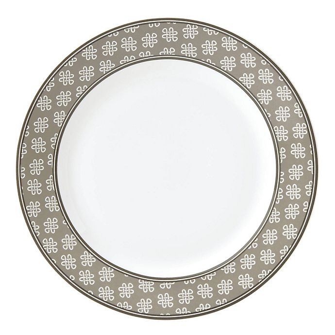 slide 1 of 1, Lenox Neutral Party Knot Dinner Plate, 1 ct