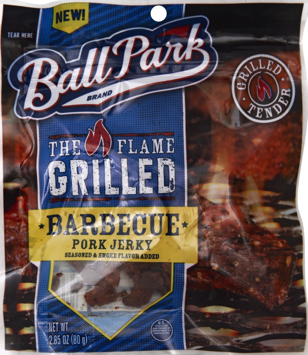 slide 4 of 5, Ball Park Pork Jerky 2.85 oz, 2.85 oz