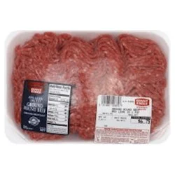 Giant Eagle Beef Ground, 85% Lean, 15% Fat, Value Pack