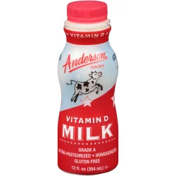 ANDERSON DAIRY Ad Whole Milk - 12 oz