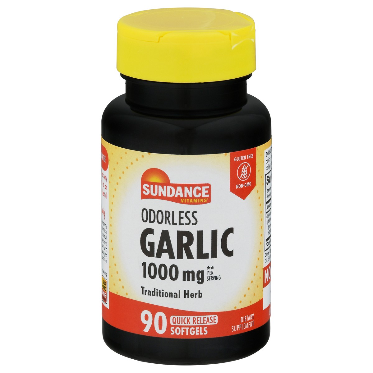 slide 1 of 9, Sundance Vitamins 1000 mg Odorless Garlic Softgels 90 ea, 90 ct