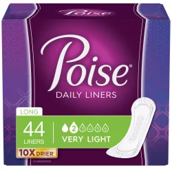 Poise Long Length Extra Absorbancy Pantiliners