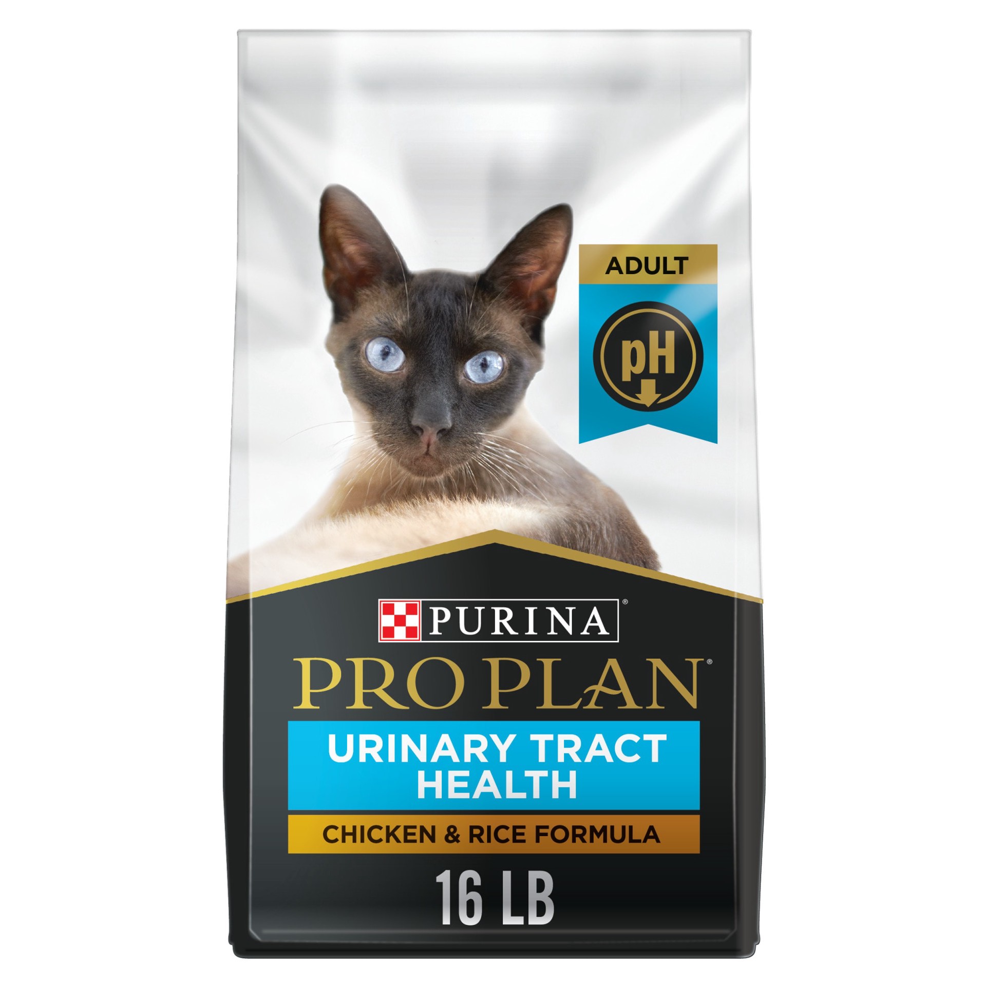 slide 1 of 8, Pro Plan Purina Pro Plan Urinary Tract Cat Food, Chicken and Rice Formula, 16 lb