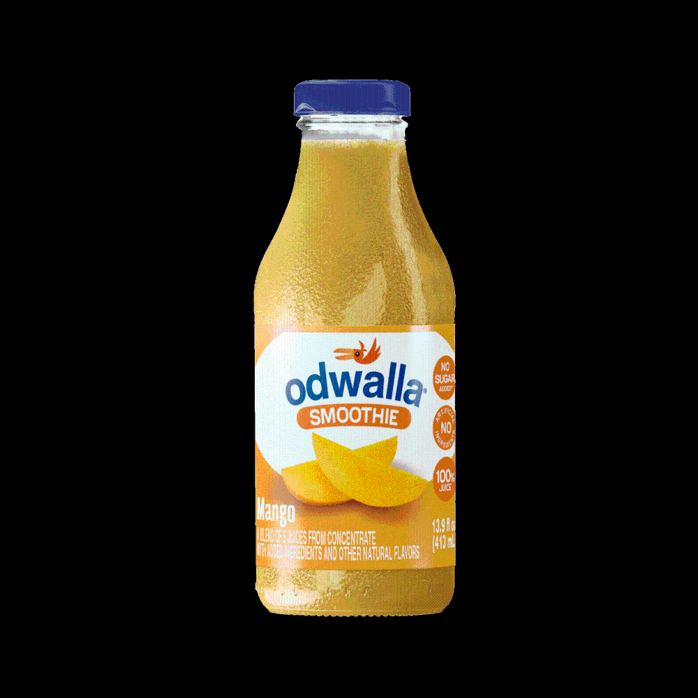 slide 3 of 3, Odwalla® Mango Smoothie Glass Bottle, 13.9 fl oz