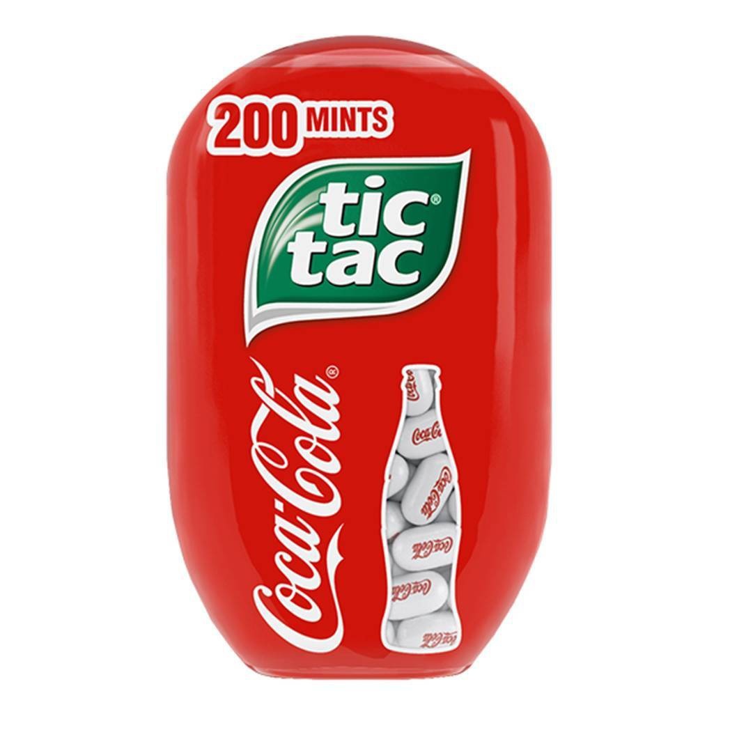 slide 1 of 2, Tic Tac Coca Cola, 3.4 oz