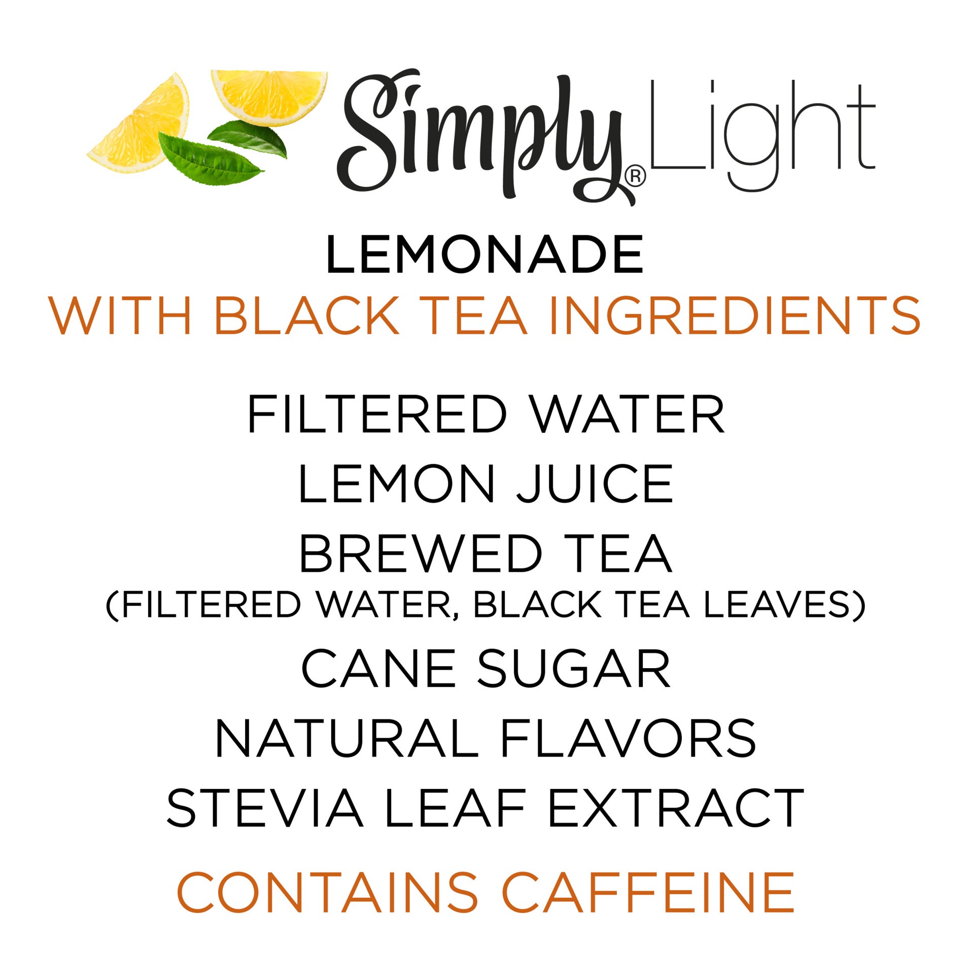 slide 7 of 12, Simply Light Lemonade with Black Tea 52 oz, 52 oz