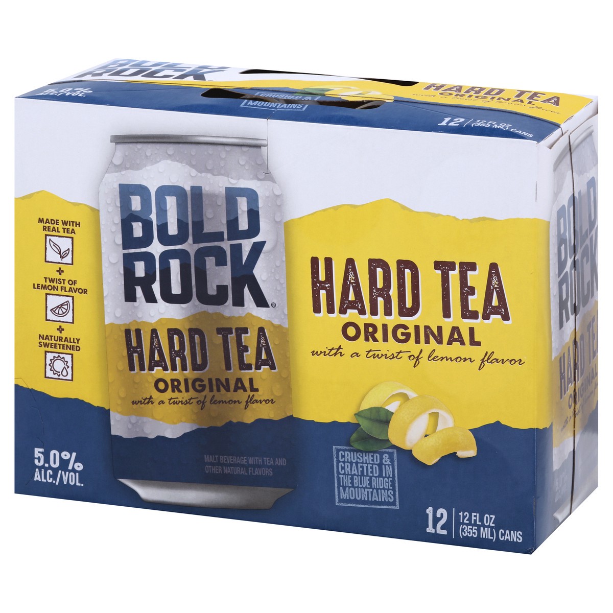 slide 3 of 9, Bold Rock Hard Cider Bold Rock Original Hard Tea 12 ea, 12 ct