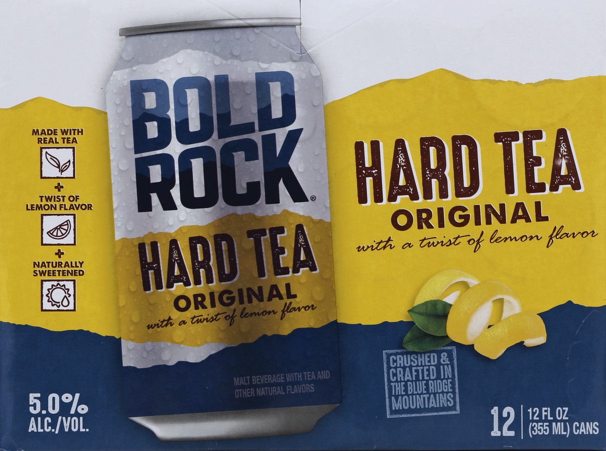 slide 5 of 9, Bold Rock Hard Cider Bold Rock Original Hard Tea 12 ea, 12 ct