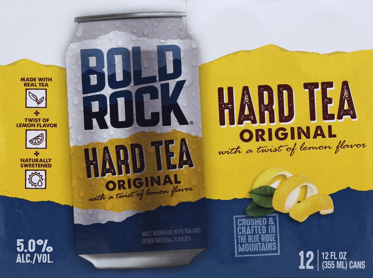 slide 6 of 9, Bold Rock Hard Cider Bold Rock Original Hard Tea 12 ea, 12 ct