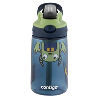 slide 11 of 21, Contigo Kids Water Bottle with Redesigned AUTOSPOUT Straw, Blueberry & Green Apple, 14 oz